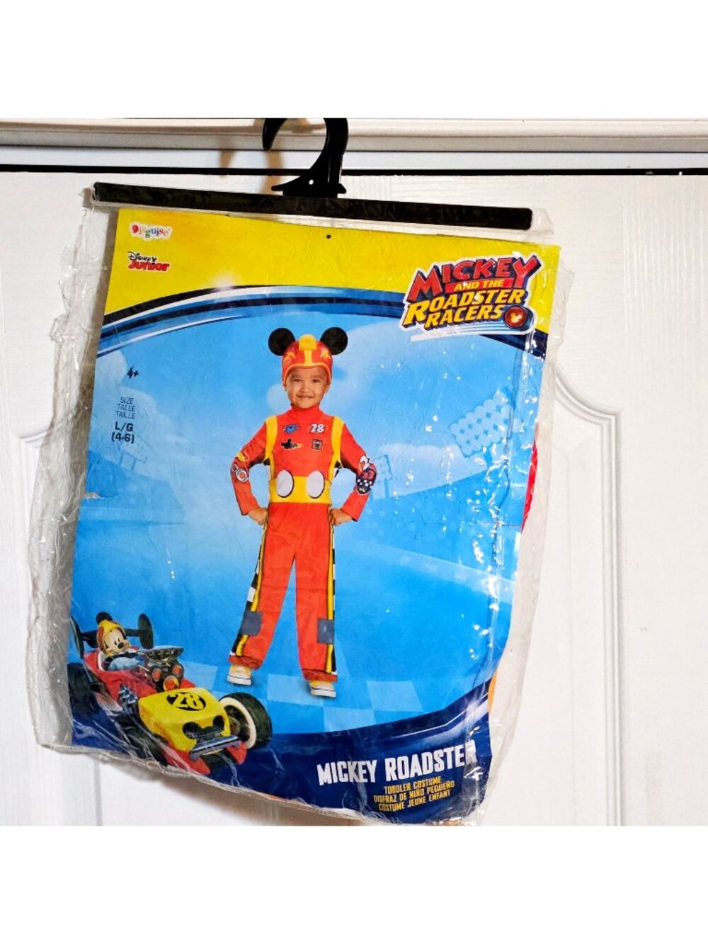 Mickey Roadsters Racers Costume Kids 4-6 Disney Junior Racing Mouse Toddler Boys